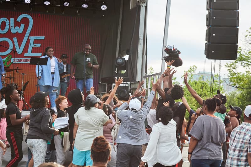 Outdoor community event
